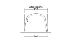Outwell Newburg 160 Poled Drive Away Awning 17 Outwell Newburg 160 Poled Drive Away Awning -Professional Camping Store 111101 newburg 160 drawing other4