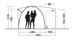 Outwell Beachcrest Drive Away Awning -Professional Camping Store 111238 beachcrest drawing other4