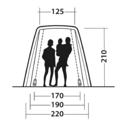 Outwell Sandcrest S Awning -Professional Camping Store 111241 sandcrest s drawing other4