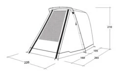 Outwell Sandcrest S Awning -Professional Camping Store 111241 sandcrest s drawing perspective2