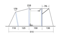 Outwell Blossburg 380 Air Drive Away Awning -Professional Camping Store 111242 blossburg 380 air drawing other5