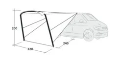Outwell Touring Canopy Air -Professional Camping Store 111253 touring canopy air drawing perspective2