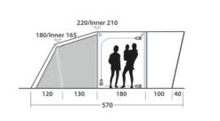 Outwell Springville 4SA Tent (2023) -Professional Camping Store 111275 springville 4sa drawing other4