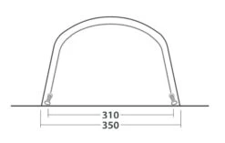 Outwell Springville 5SA Tent (2023) -Professional Camping Store 111276 springville 5sa drawing other5