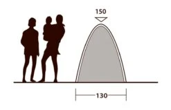 Outwell Free Standing Inner -Professional Camping Store 111289 free standing inner drawing other5