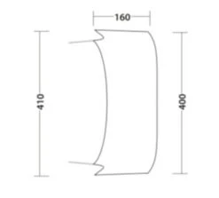 Outwell Lounge Tent Connector XL (2023) 9 Outwell Lounge Tent Connector XL (2023) -Professional Camping Store 111343 lounge tent connector xl drawing floorplan3 page 0001