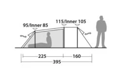Robens Nordic Lynx 3 Tent (2023) -Professional Camping Store 130323 nordic lynx 3 drawing other4