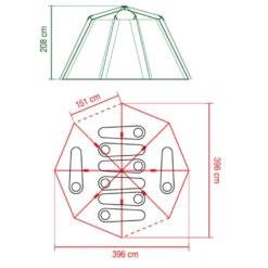 Coleman Octagon BlackOut Tent (2022) 13 Coleman Octagon BlackOut Tent (2022) -Professional Camping Store 2000035195 11