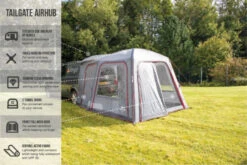 Vango Airbeam Vango Tailgate Airhub Low Awning (2022) -Professional Camping Store 2021 vango call out tailgate airhub 2