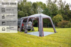 Vango Airbeam Vango Tailgate Airhub Low Awning (2022) -Professional Camping Store 2021 vango call out tailgate airhub