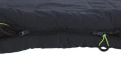 Outwell Camper Lux "L" Sleeping Bag Deep Blue (2023) -Professional Camping Store 230392 camper lux left side zipper feature photo2