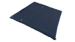 Outwell Camper Lux "L" Sleeping Bag Deep Blue (2023) -Professional Camping Store 230392 camper lux left side zipper feature photo5
