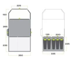 Zempire Aero TL Pro TC Tent (2022) -Professional Camping Store aero tl polycotton floor plan