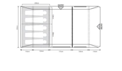 Outdoor Revolution Airedale 5.0s Tent (2022) -Professional Camping Store airedale 5s 1
