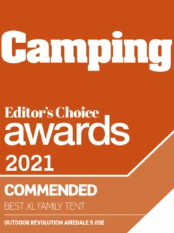 Outdoor Revolution Airedale 9.0DSE Tent (2022) -Professional Camping Store c outdoor revolution airedale 9.0 se
