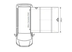 Outdoor Revolution Cayman Cona Air Driveaway Awning Low (2022) -Professional Camping Store cayman cona air 1