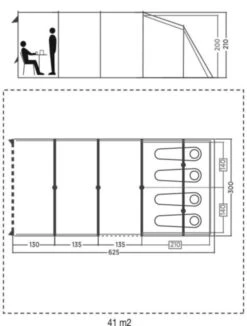 Coleman Castle Pines 4L Blackout Tent (2022) -Professional Camping Store col fp 2000037066 castle pines 4l