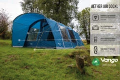 Vango Airbeam Vango Aether Air 600XL Tent (2022) -Professional Camping Store earth collection airbeam infographics call outs8