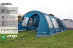 Vango Joro Poled 600XL Tent (2022) -Professional Camping Store earth collection poled infographics call outs4