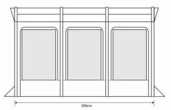 Outdoor Revolution Eden Air 390 Caravan Awning (2022) -Professional Camping Store eden air 390 floor