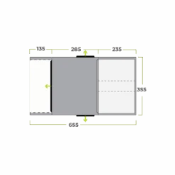 Zempire Evo TL V2 Air Tent (2023) -Professional Camping Store evo tl 0197002 floor plan 001 a 1