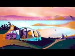 Vango Airbeam Vango Magra VW Low Awning (Shadow Grey) -Professional Camping Store hqdefault 18 1