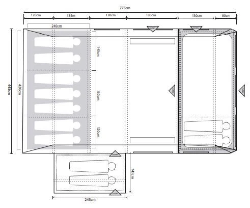 Outdoor Revolution Kalahari PC 7.0SE Tent Bundle (2023) 9 Outdoor Revolution Kalahari PC 7.0SE Tent Bundle (2023) - Image 7