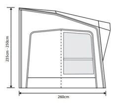 Outdoor Revolution Esprit Pro X 390 Caravan Awning -Professional Camping Store orca3030 fl1