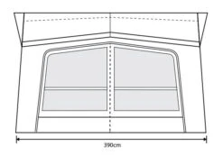 Outdoor Revolution Esprit Pro X 390 Caravan Awning -Professional Camping Store orca3030 fl2