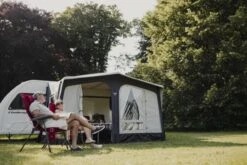 Vango Airbeam Vango Riviera Air 390 Elements All Season Caravan Awning (2023) -Professional Camping Store riv air 390 eas 8