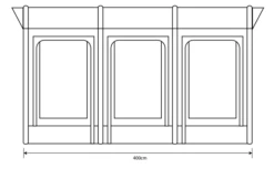 Outdoor Revolution Sportlite Air 400 Caravan Awning -Professional Camping Store sportlite 400 flr
