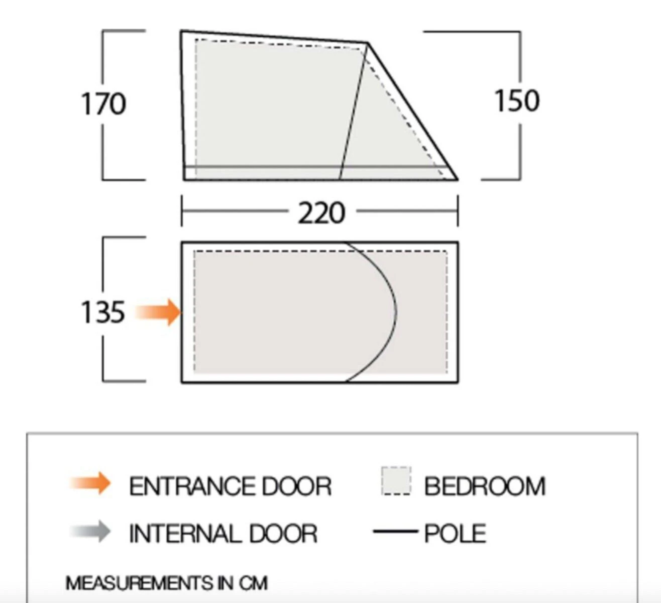 Vango Airbeam Vango Studio Small (TA009) (for Anantara IV) 5 Vango Airbeam Vango Studio Small (TA009) (for Anantara IV) - Image 3