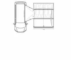 Outdoor Revolution Movelite T3E Mid Awning (220-255cm) 14 Outdoor Revolution Movelite T3E Mid Awning (220-255cm) -Professional Camping Store t3e floor 2