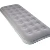 Vango Single Flock Airbed (Grey) -Professional Camping Store vango 2019 furniture airbed single flocked nocturne grey