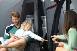 Vango Airbeam Vango Cove II Air Mid Awning (2023) -Professional Camping Store vango lifestyle driveaway awnings cove ii air mid low 3